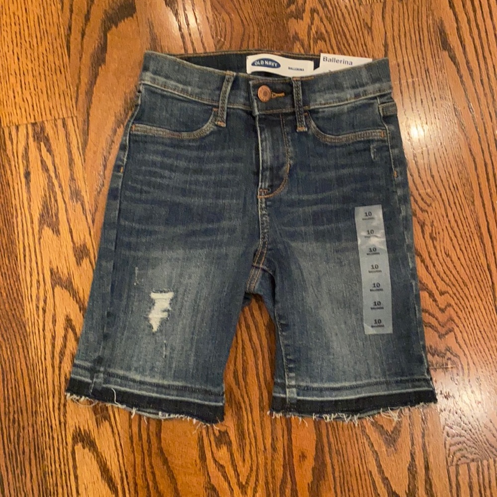 Old navy girls NWT jean shorts